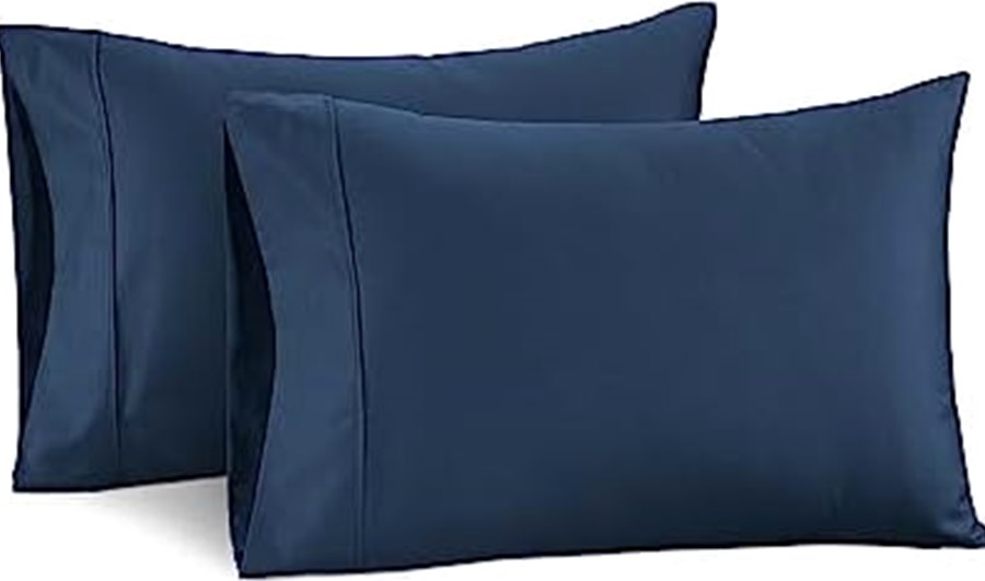 Sateen Cotton Pillowcases, Set of 2, 450 Thread Count — photo 2 of 6