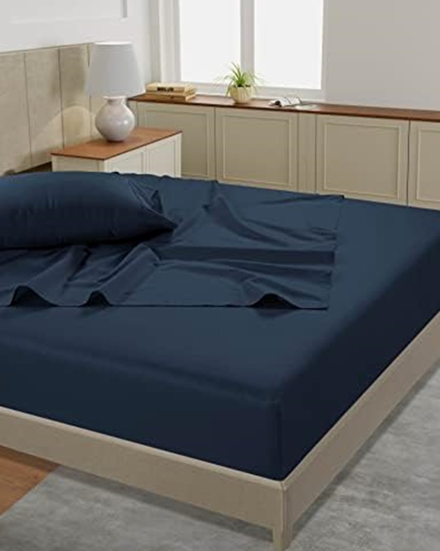 Sateen Cotton Pillowcases, Set of 2, 450 Thread Count — photo 5 of 6