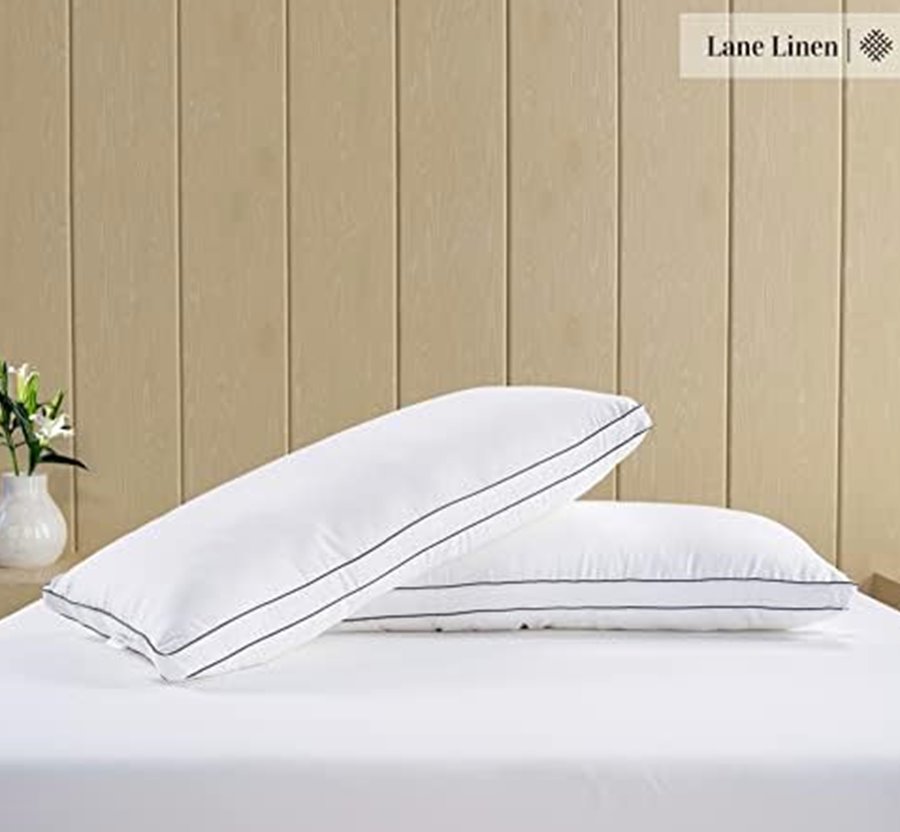 Hotel Pillows, Standard Size, Set of 2, Down-Alternative — photo 4 of 6