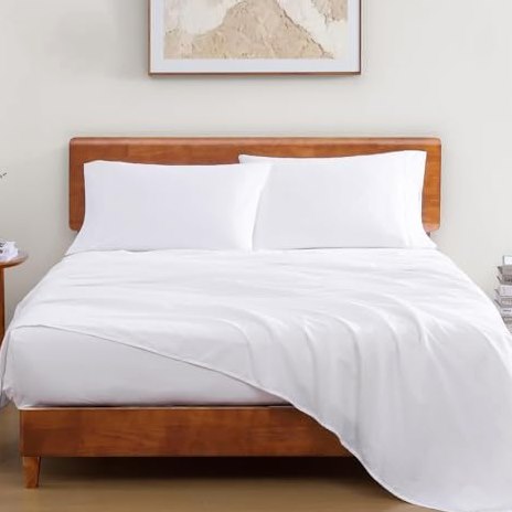 Queen Organic Cotton Fitted Sheet + 2 Pillowcases, 15