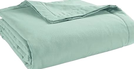 Twin Cotton Blanket, Classic 3-Layer, 68