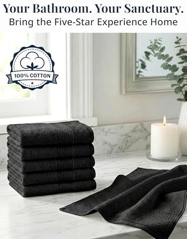 Washcloths Set of 6, 13